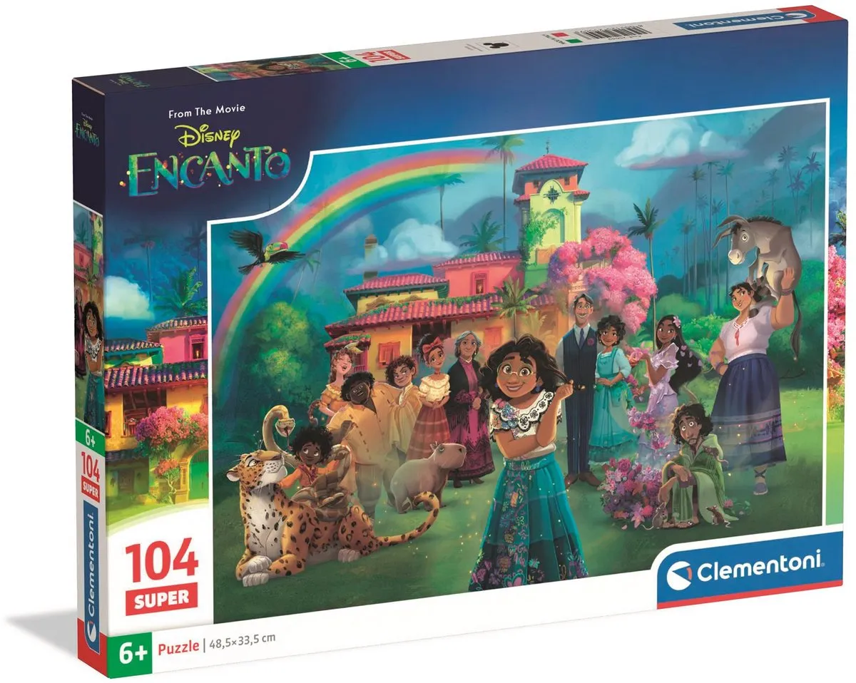 Clementoni Disney Encanto Kinderpuzzel 104 Stuks