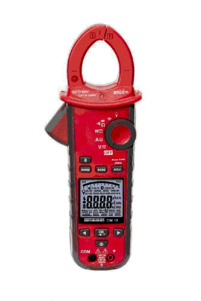 Benning CM 12 Stroomtang CAT IV 600V - 9999 Counts