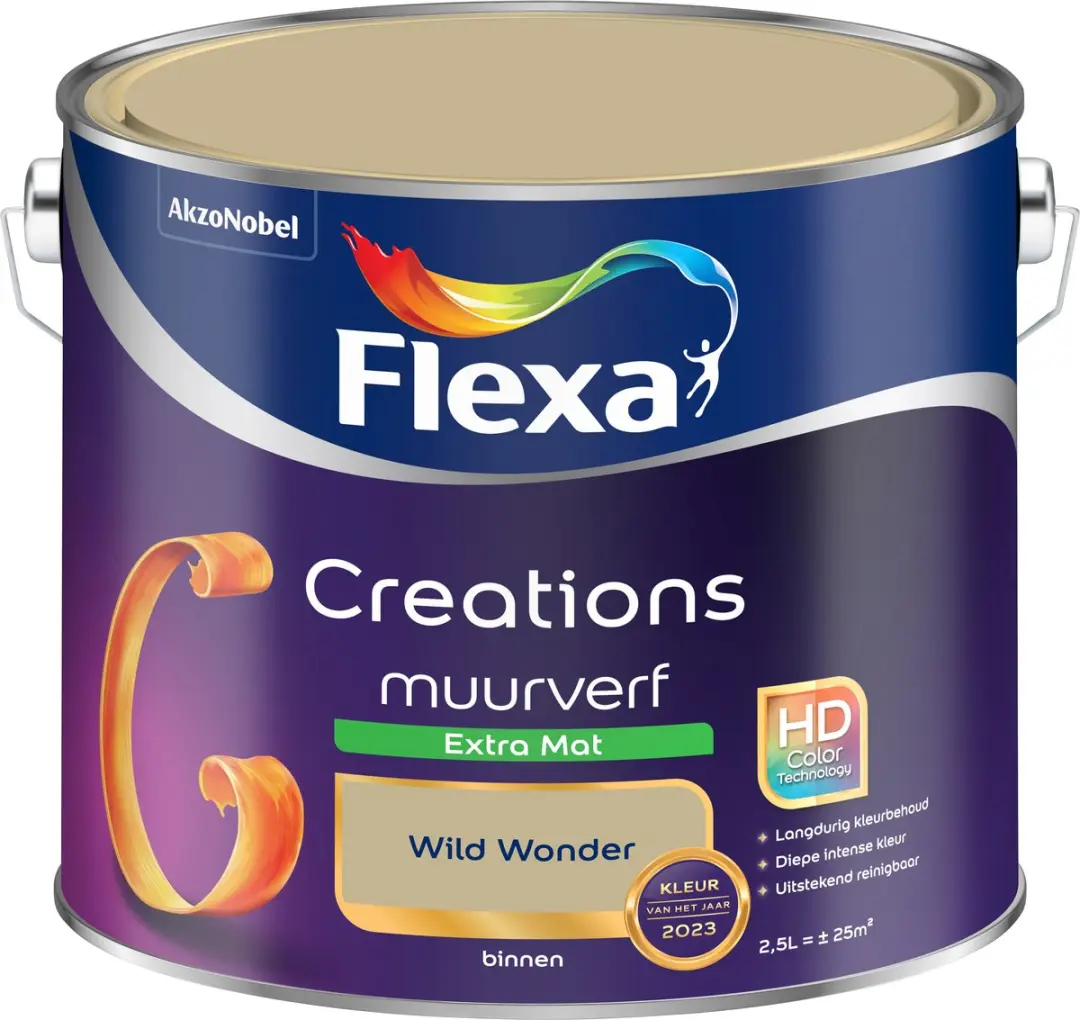 Flexa Creations Muurverf Extra Mat Wild Wonder 2,5L