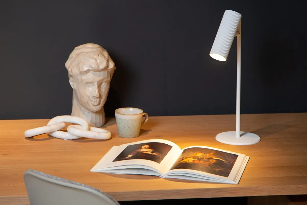 Lucide CLUBS Bureaulamp GU10 Wit