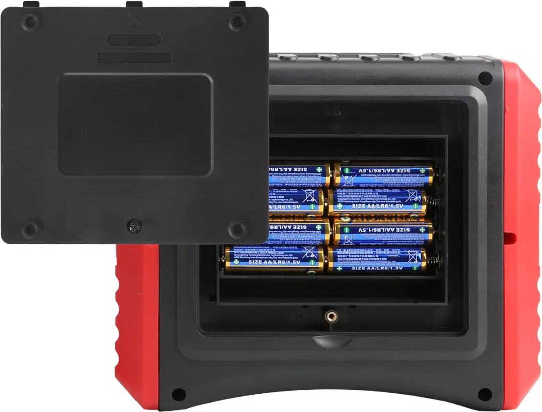 UNI-T UT586+ Aardlekschakelaar Tester - Rood/Zwart
