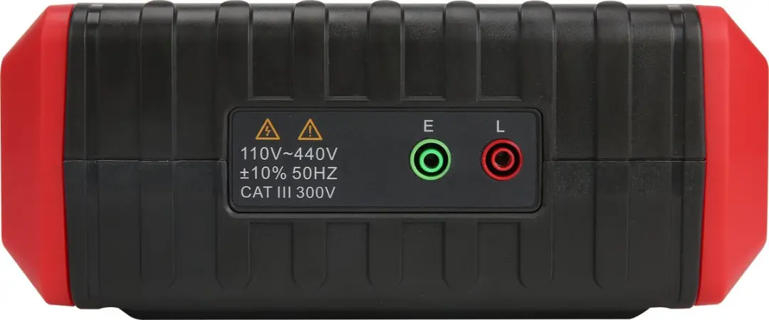 UNI-T UT586+ Aardlekschakelaar Tester - Rood/Zwart