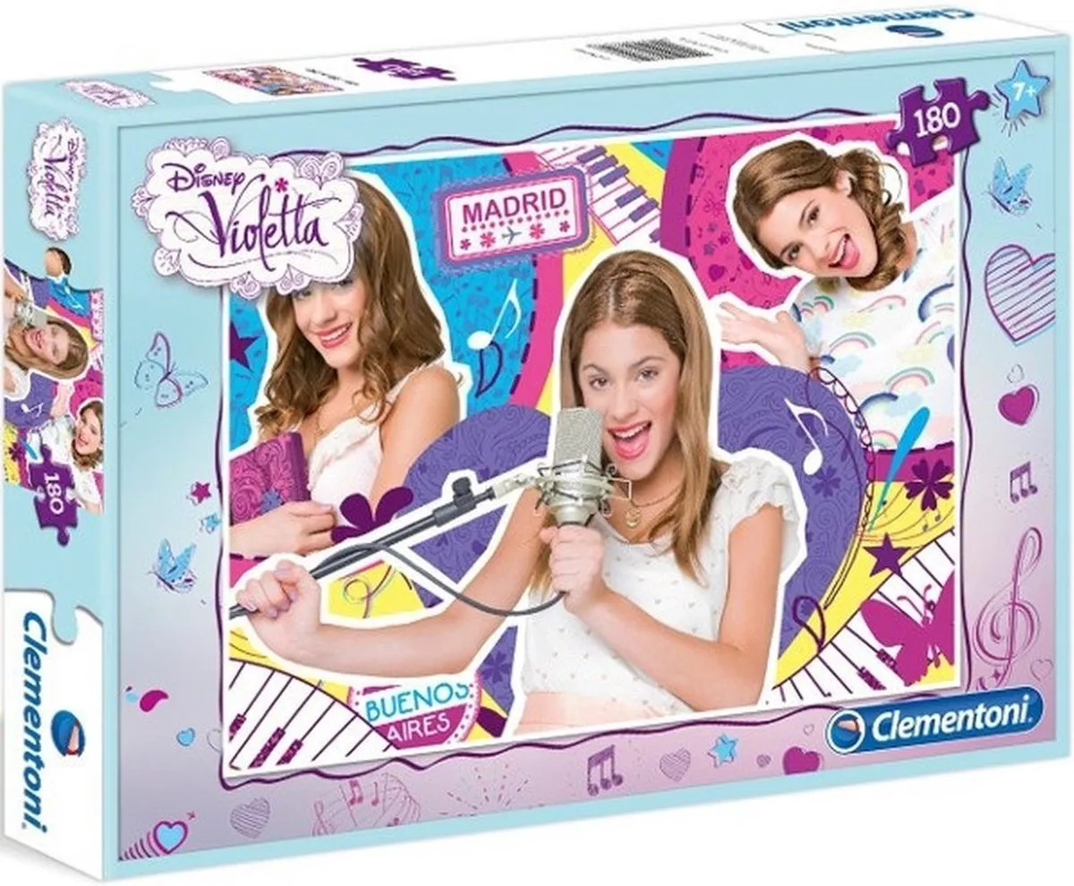 Clementoni Violetta Puzzel 180 Stuks