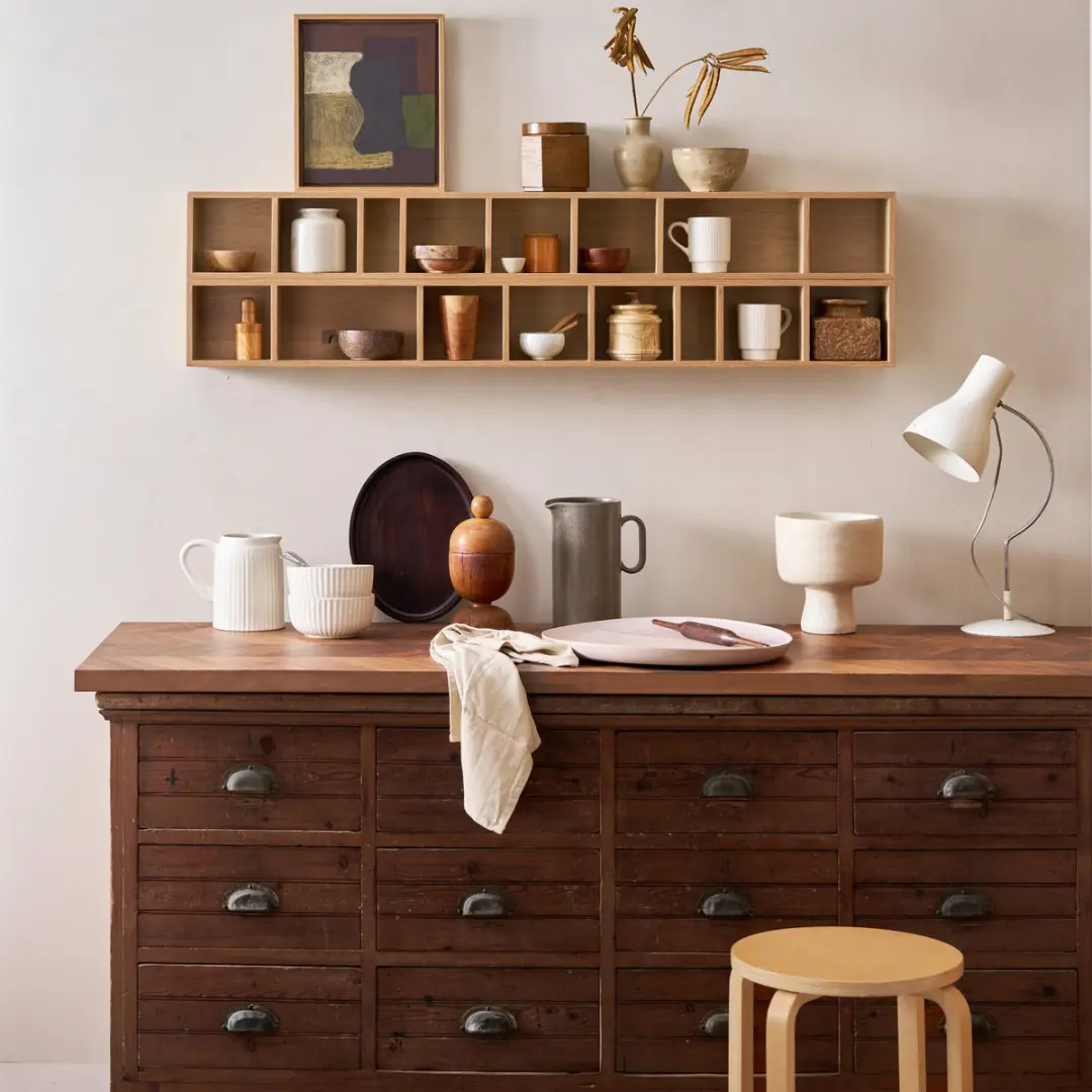 vtwonen Show It Wandkast Naturel 16x130x12cm