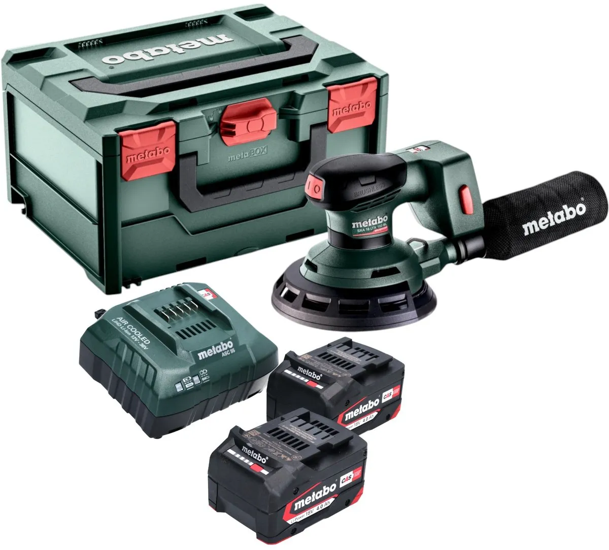 Metabo SXA 18 LTX 150 BL Accuschuurmachine
