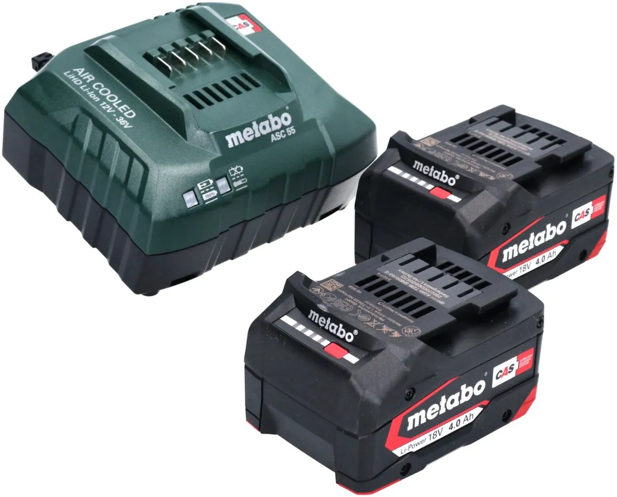 Metabo SXA 18 LTX 150 BL Accuschuurmachine - 2x 4.0Ah - afbeelding 3 van 6