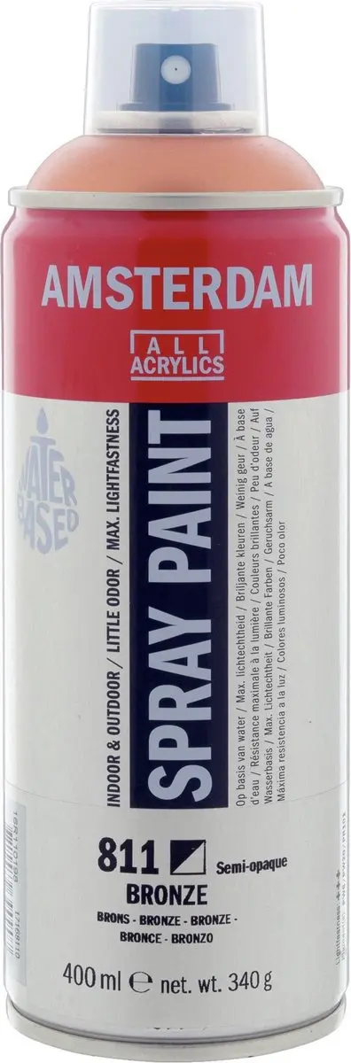 Amsterdam Spraypaint Brons 400ml
