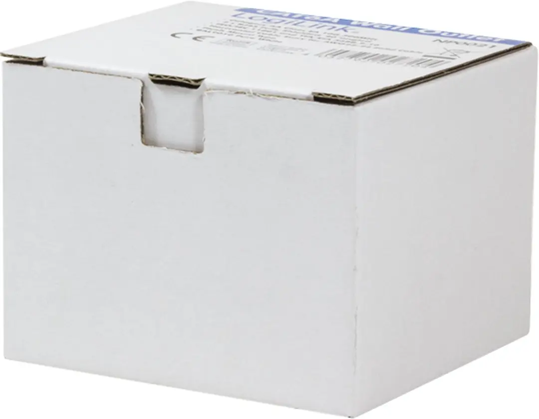 Logilink RJ45 Cat.6 Inbouw Aansluitdoos - 2x Wit