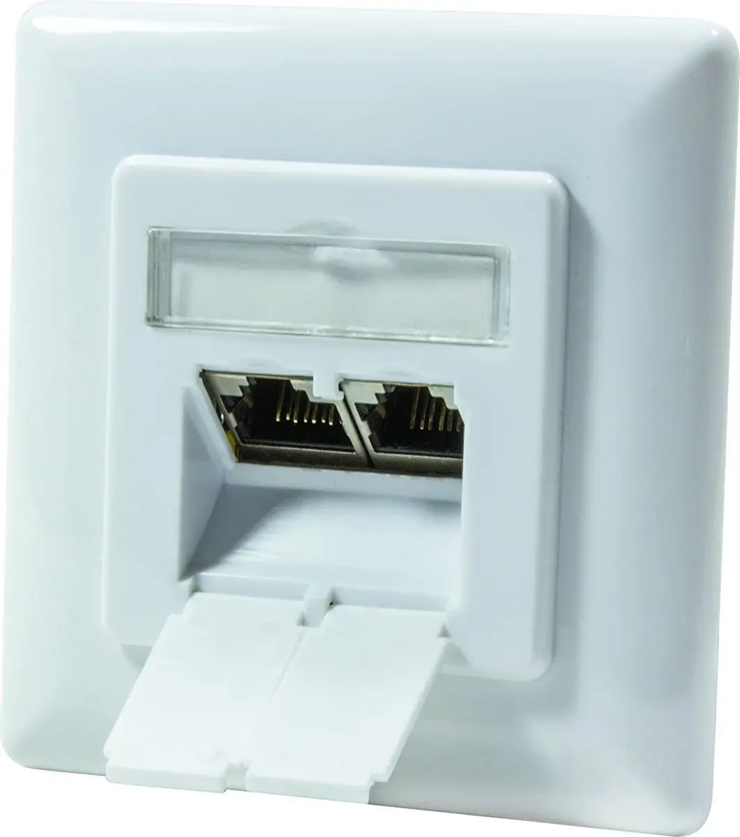 Logilink RJ45 Cat.6 Inbouw Aansluitdoos