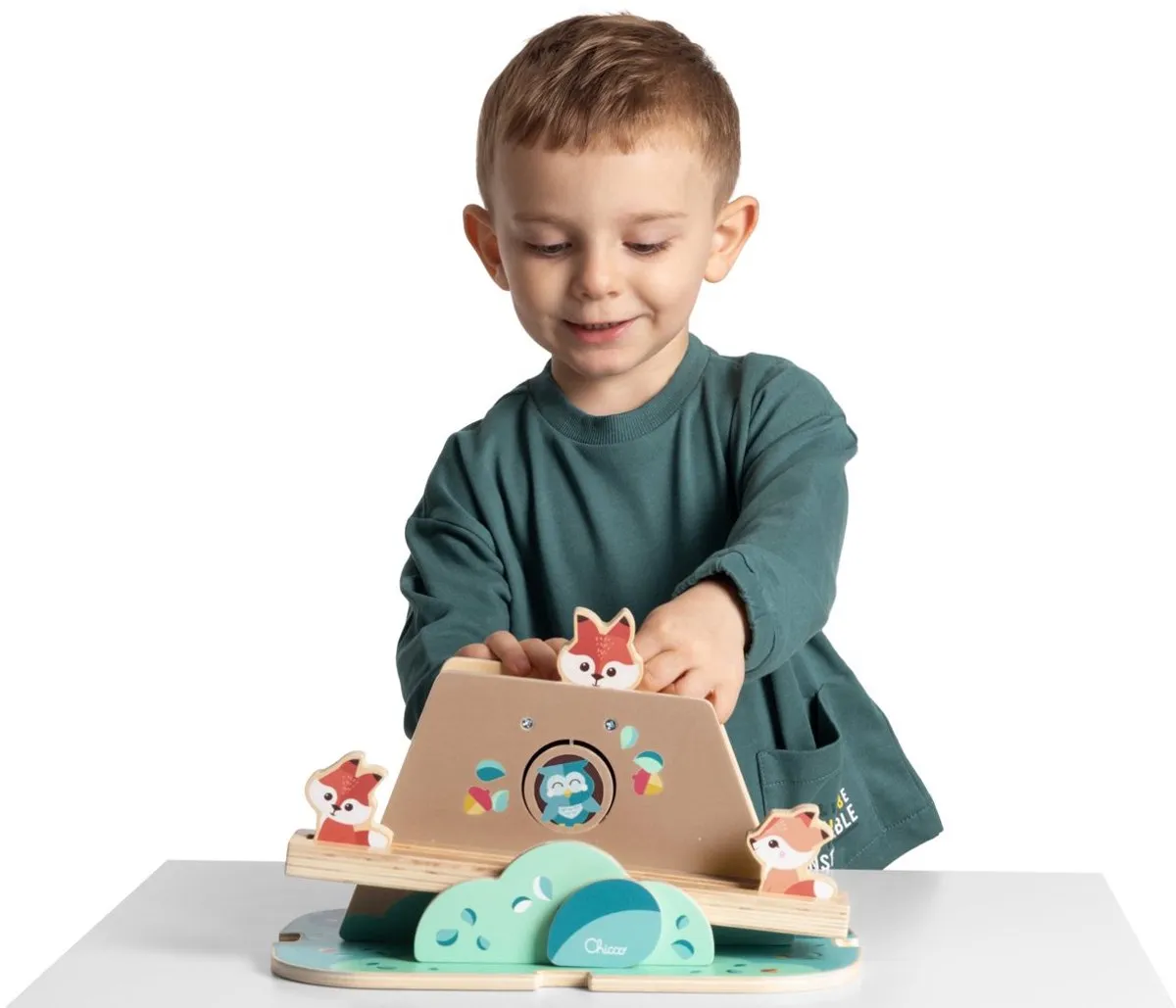 Chicco My Wooden Friends - Het Vossenhol - Multicolor - afbeelding 3 van 5