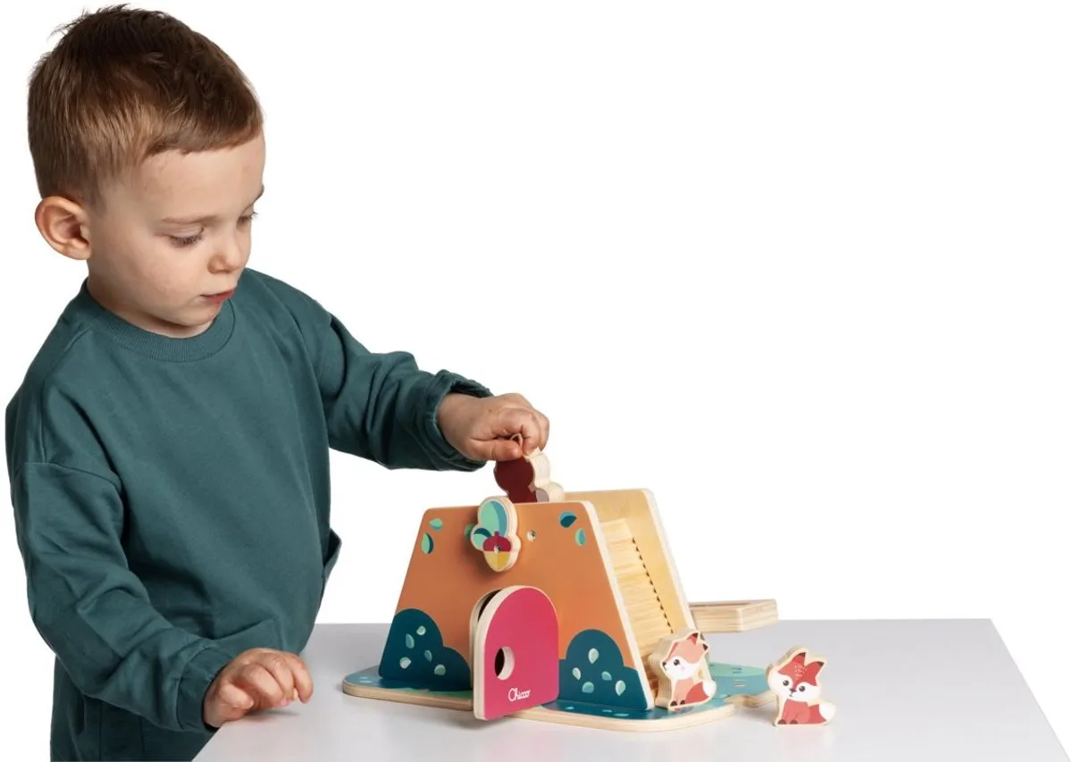 Chicco My Wooden Friends - Het Vossenhol - Multicolor - afbeelding 4 van 5