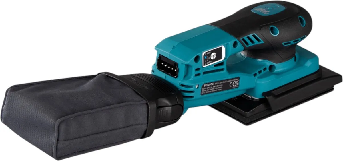 Makita BO005CGM101 Accuschuurmachine 40V - 80x130mm - 3,0mm slag - Borstelloos