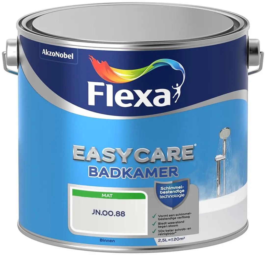 Flexa Easycare Badkamer Mengverf JN.00.88 - 2,5L