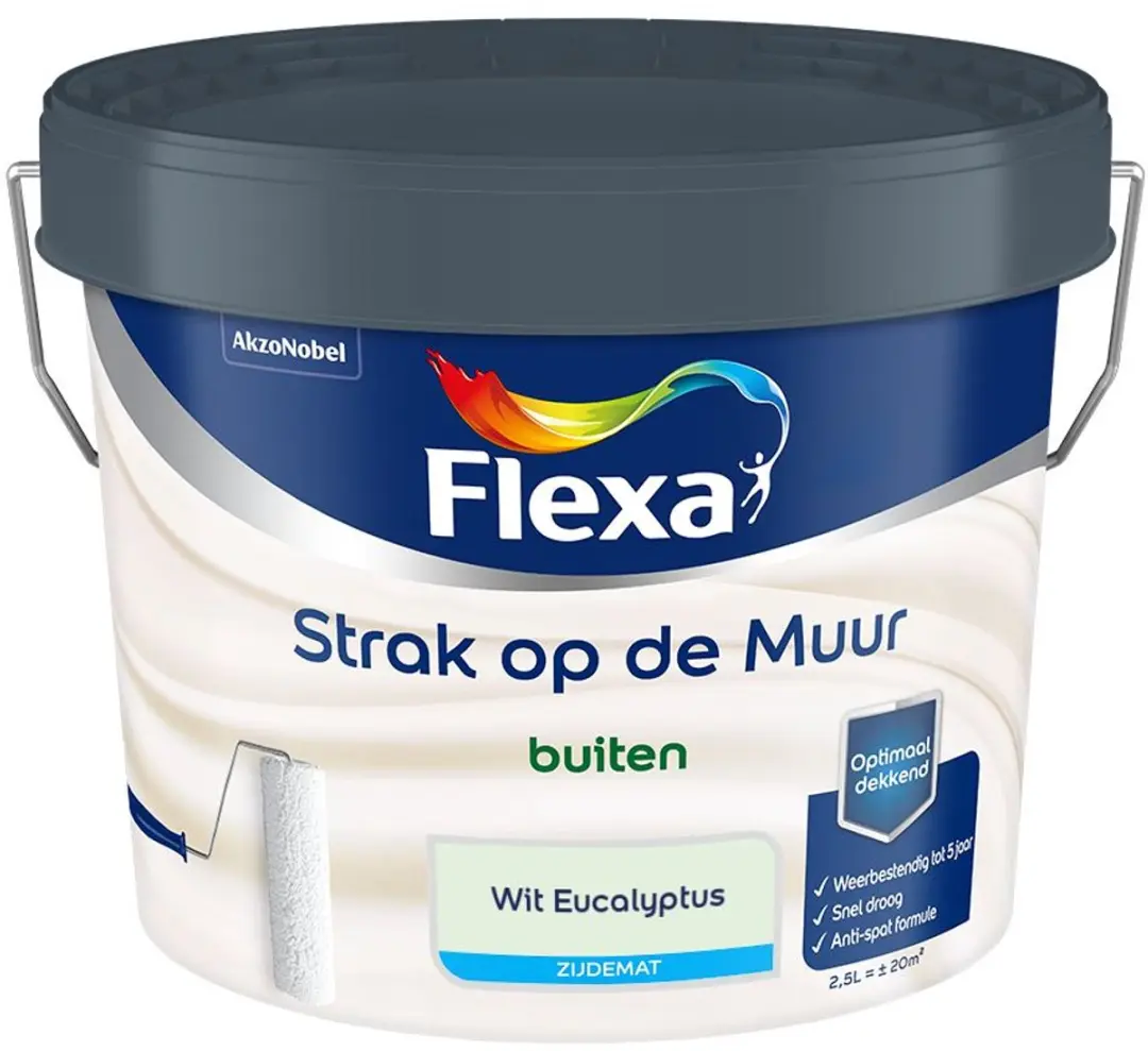 Flexa Strak Op De Muur Buiten Mengverf 2,5L