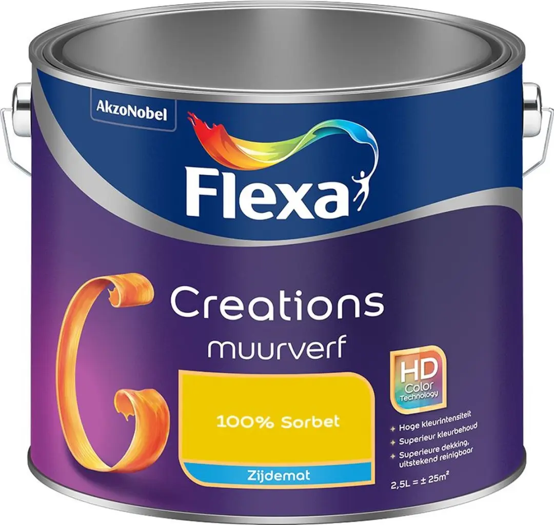 Flexa Creations Muurverf Zijdemat 100% Sorbet