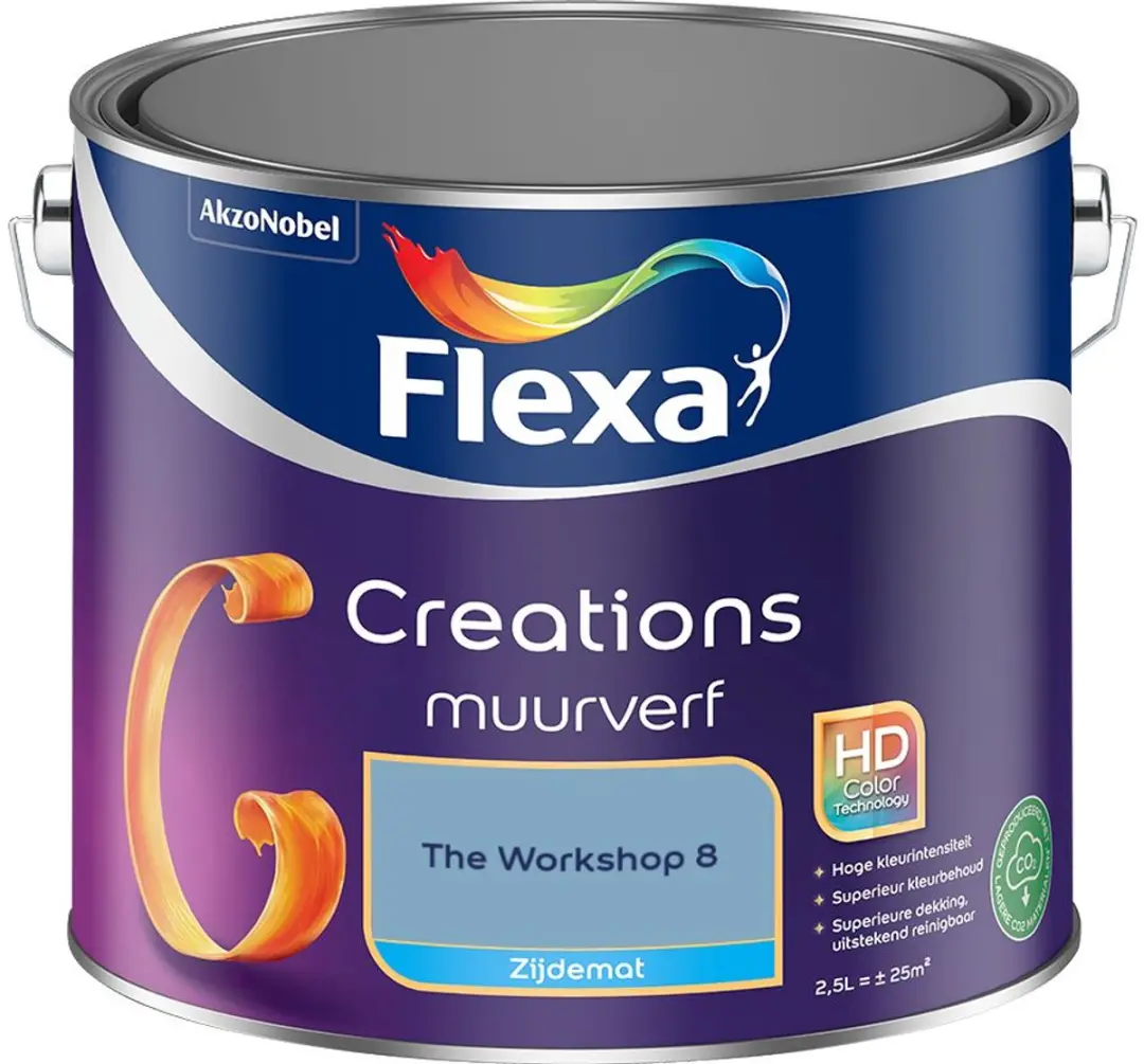 Flexa Creations Muurverf Zijdemat The Workshop 8 - 2,5L