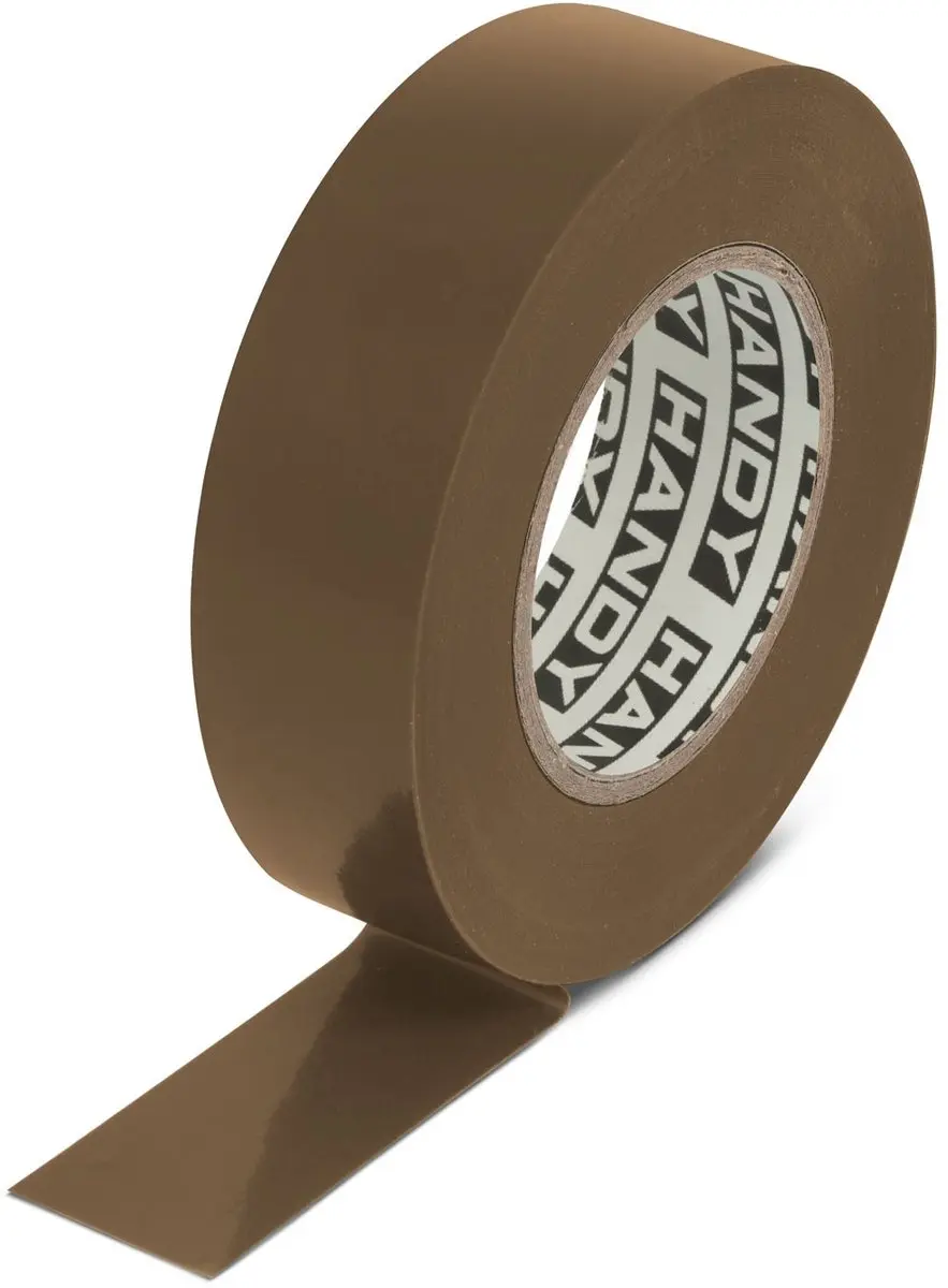 Handy Isolatietape Bruin 20m x 19mm - 10 Rollen