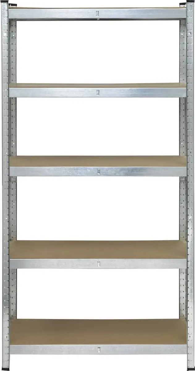 TOOLCRAFT TO-7863108 Stellingkast - 175 kg - 90x180x40cm - Verzinkt