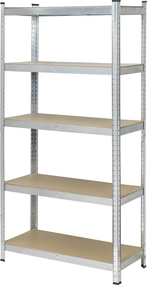 TOOLCRAFT TO-7863108 Stellingkast - 175 kg - 90x180x40cm - Verzinkt