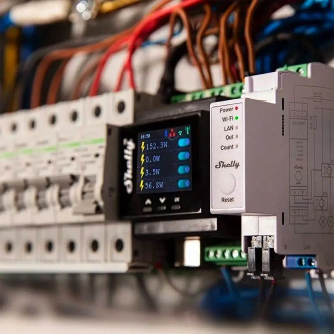 Shelly Pro EM Shelly_ProEM_50A Elektriciteitsmeter
