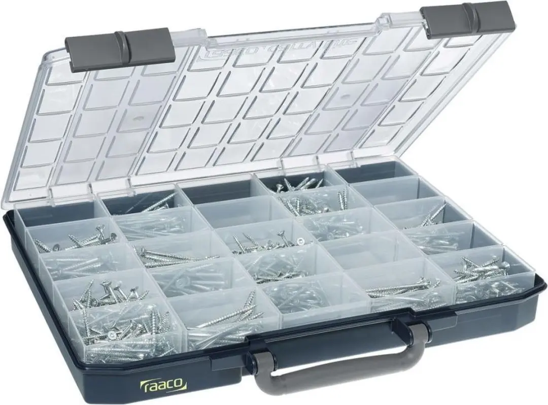 Raaco Carry-Lite 55 Sorteerdoos 25 Bakjes - Blauw
