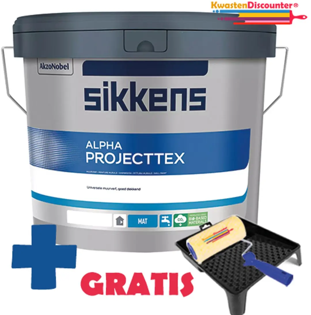 Sikkens Alpha Projecttex Muurverf G0.05.85 10L