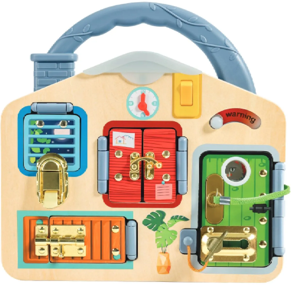 Hape Lock & Learn Speelbord