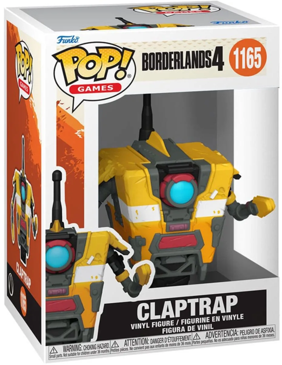Funko Borderlands 4 POP! Claptrap - Multicolor