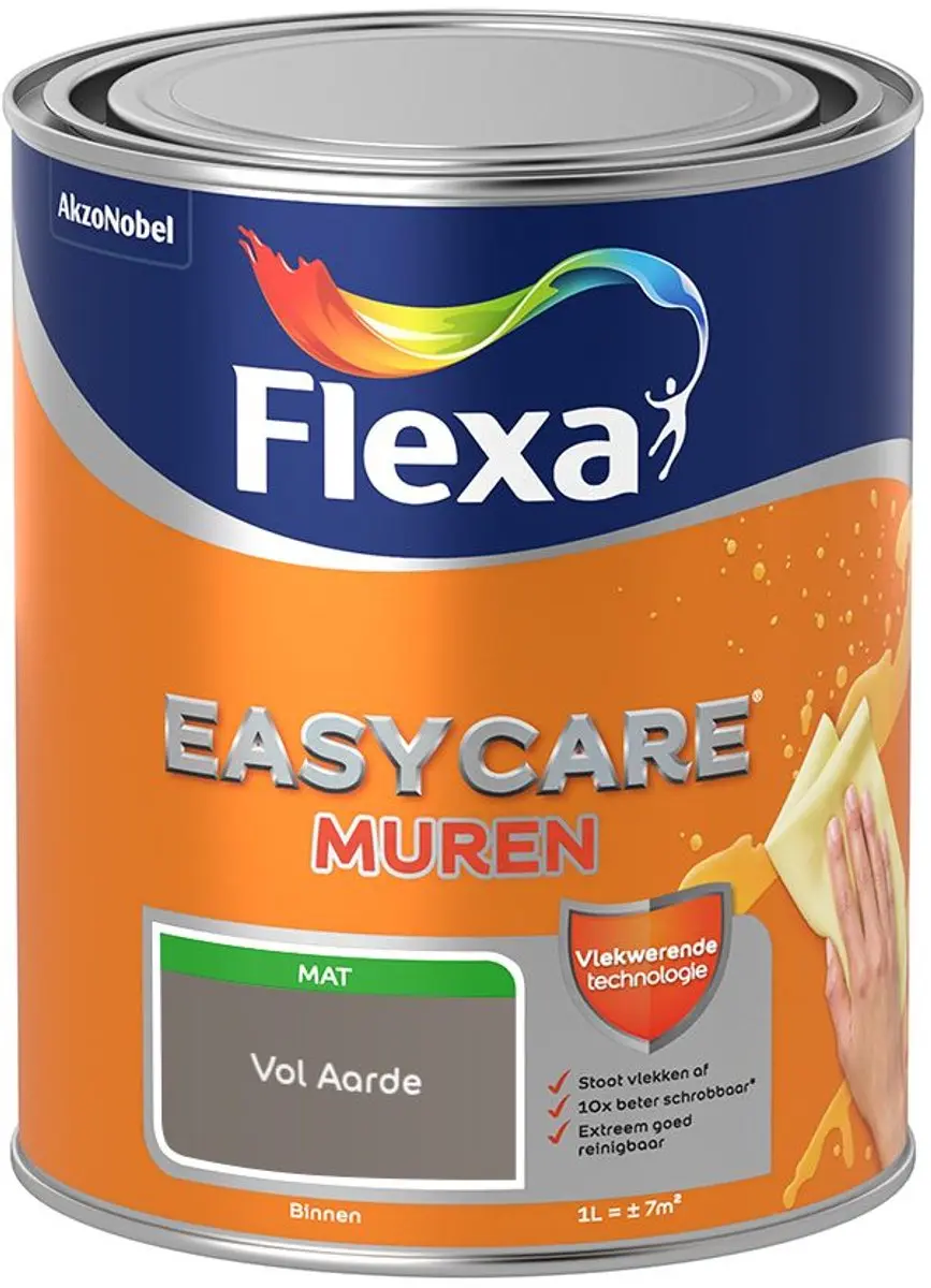 Flexa Easycare Muren Vol Aarde Mengverf 1L