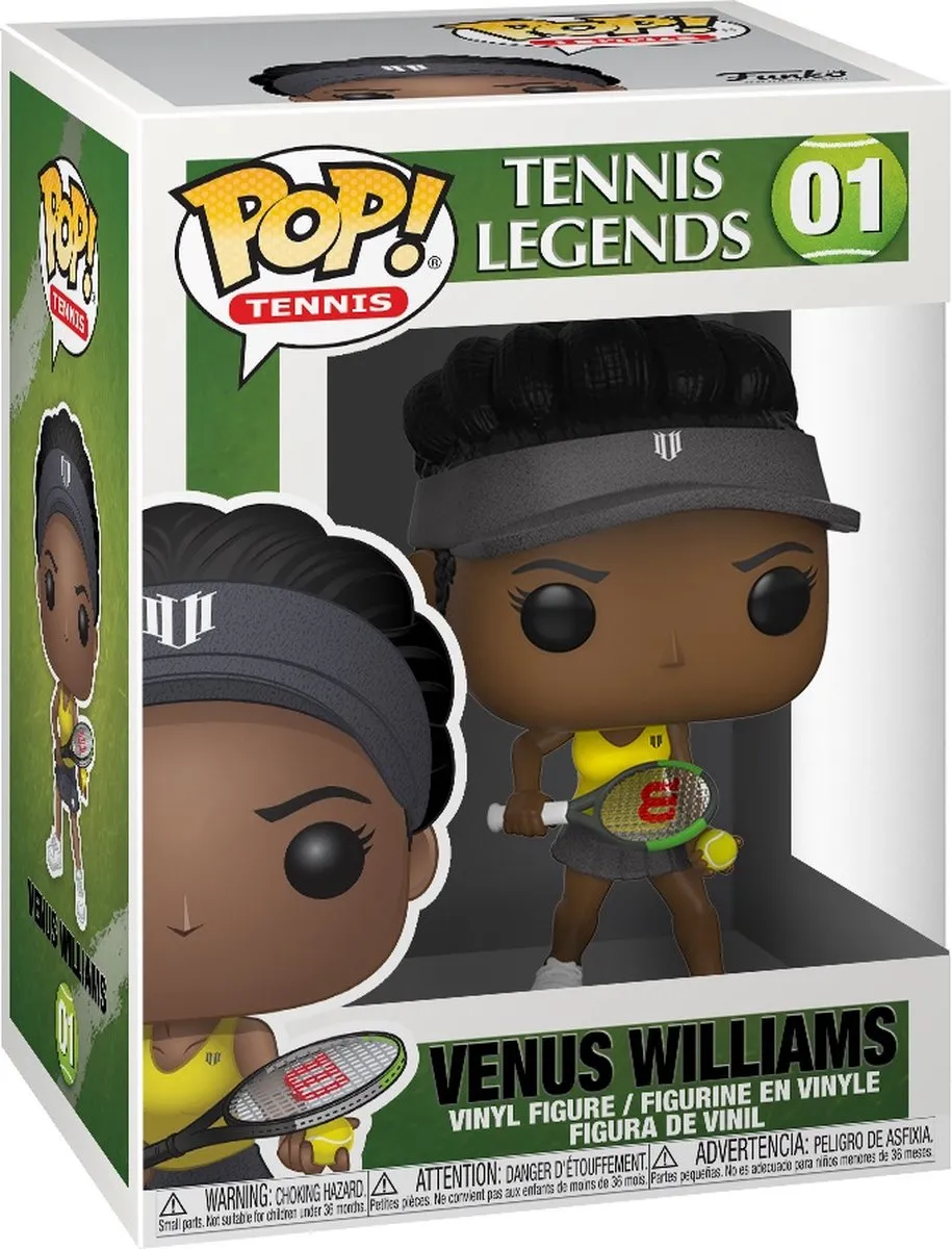 Funko POP! Tennis Legends Venus Williams - Verzamelfiguur 9cm - Multicolor