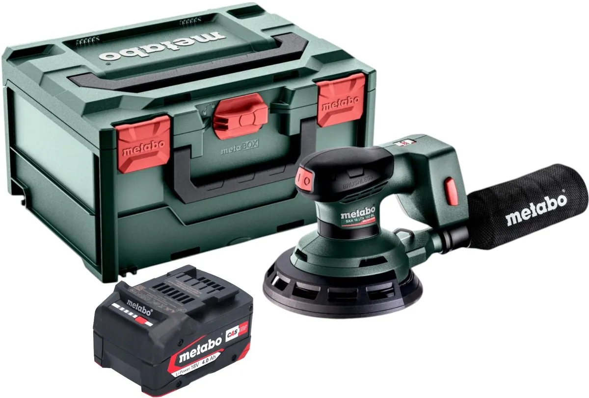Metabo SXA 18 LTX 150 BL Accuschuurmachine