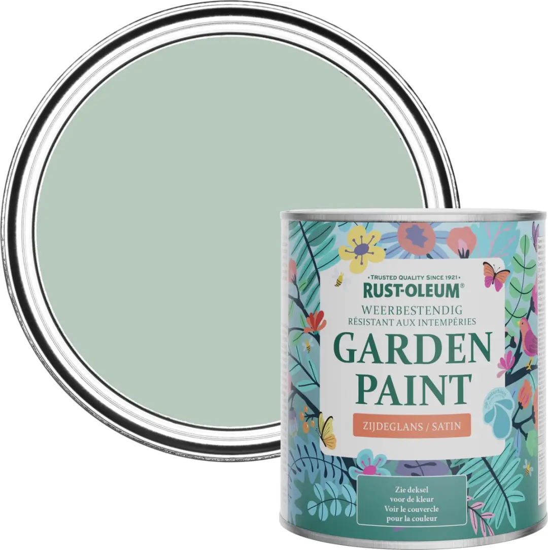 Rust-Oleum Groen Tuinverf Zijdeglans 750ml