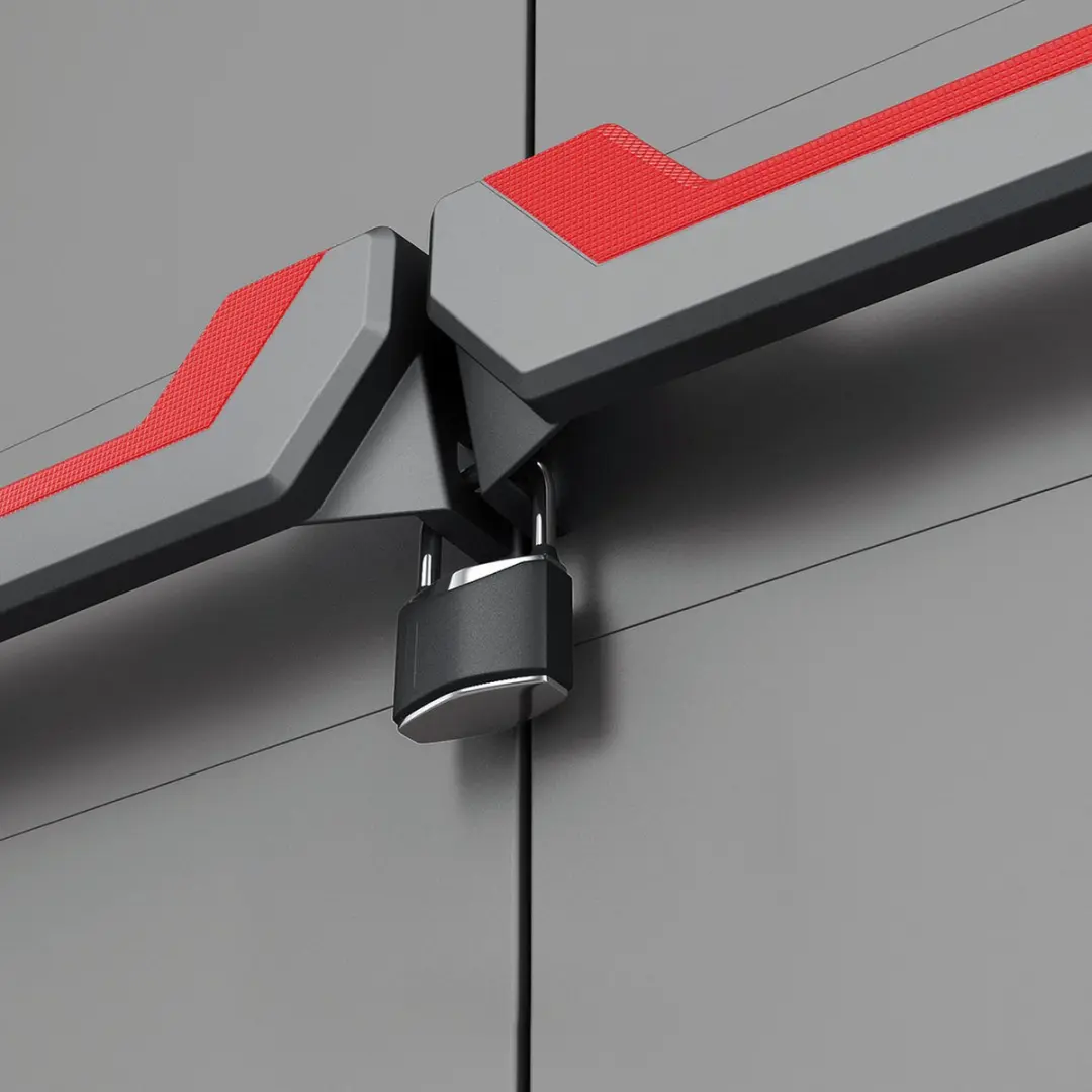 Keter Stilo Opbergkast - 3 Planken 173cm - Donkergrijs