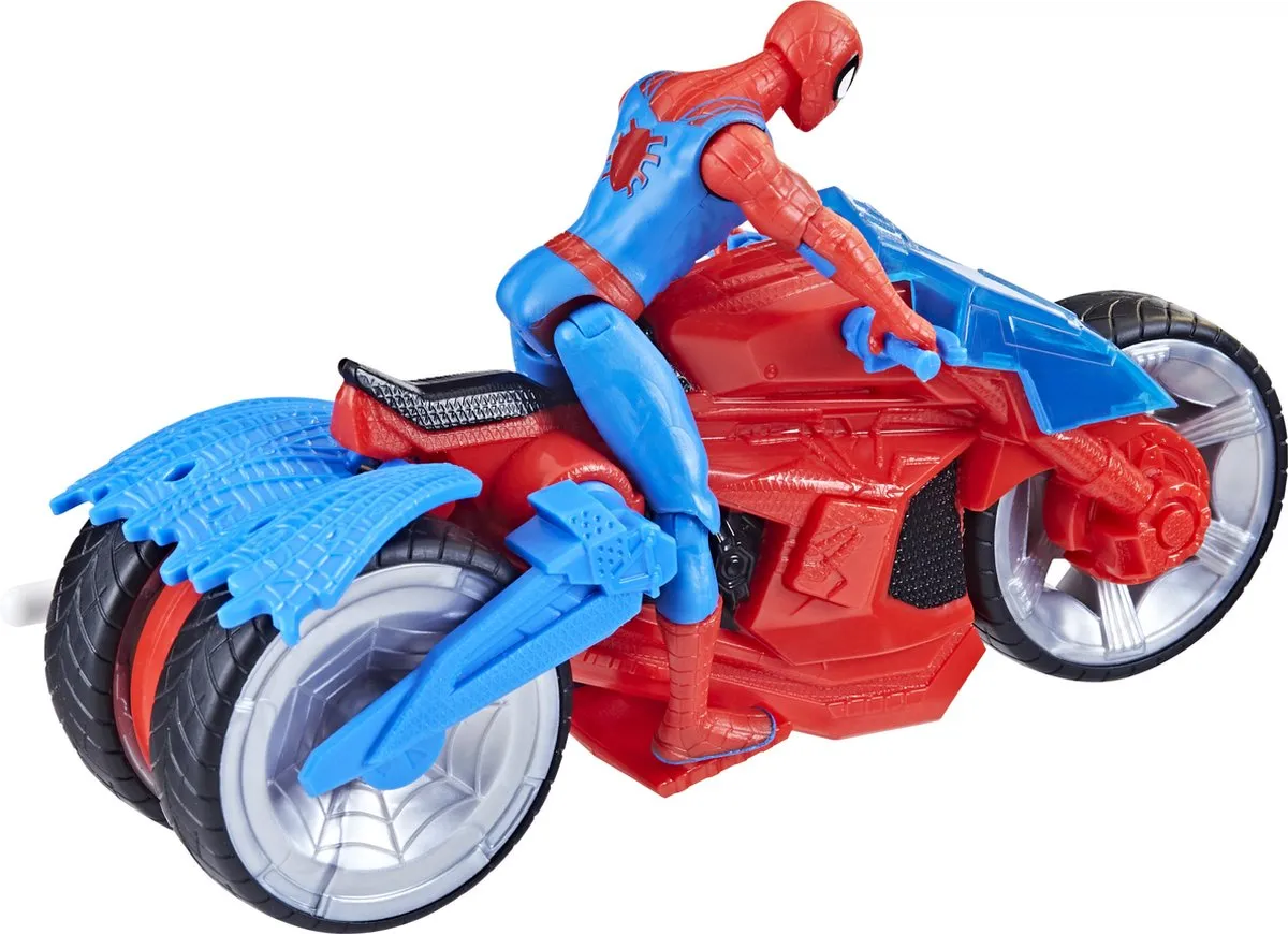 Hasbro Spider-Man Web Blast Motor Speelgoedset - Multicolor