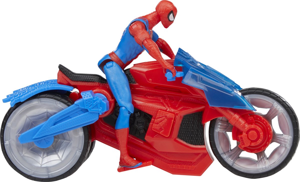 Hasbro Spider-Man Web Blast Motor - Speelgoedset met actiefiguur.