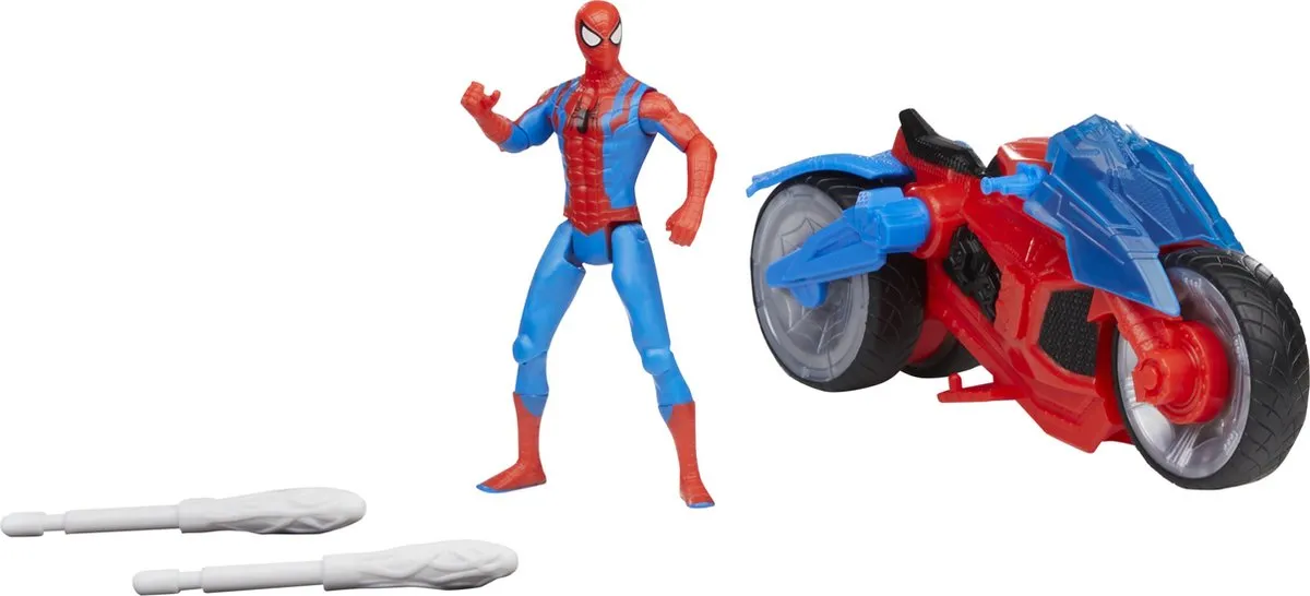 Hasbro Spider-Man Web Blast Motor Speelgoedset - Multicolor