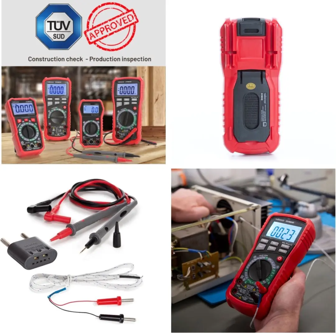 Velleman DVM040 Digitale Multimeter - Rood/Zwart - afbeelding 6 van 6