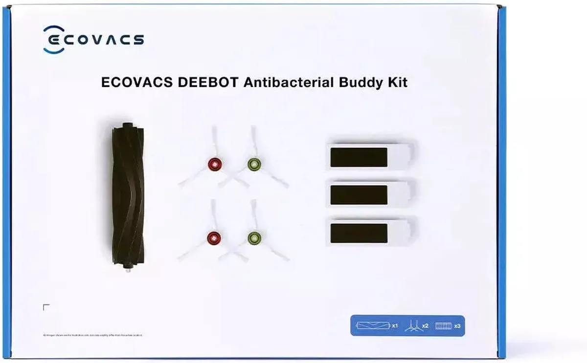 Ecovacs Deebot T20 Omni Accessoirekit - 8 Stuks - afbeelding 2 van 3