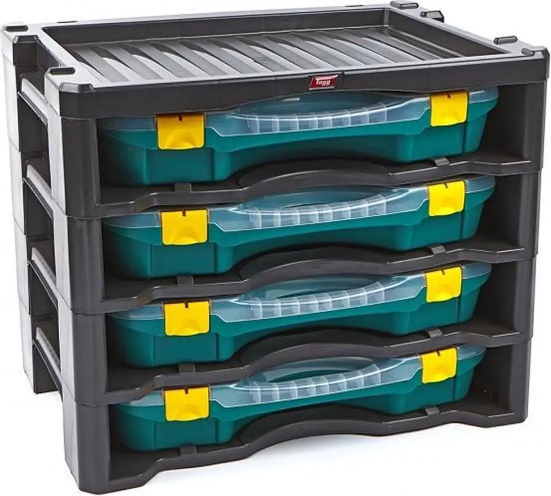 Tayg Multibox 2 Groen - 4 Organizers