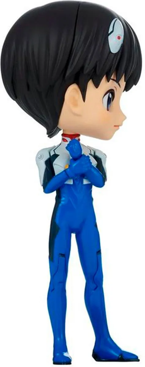 Bandai Banpresto Evangelion Q Posket Shinji Ikari Plugsuit - Multicolor