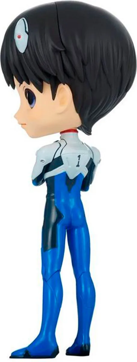 Bandai Banpresto Evangelion Q Posket Shinji Ikari Plugsuit - Multicolor