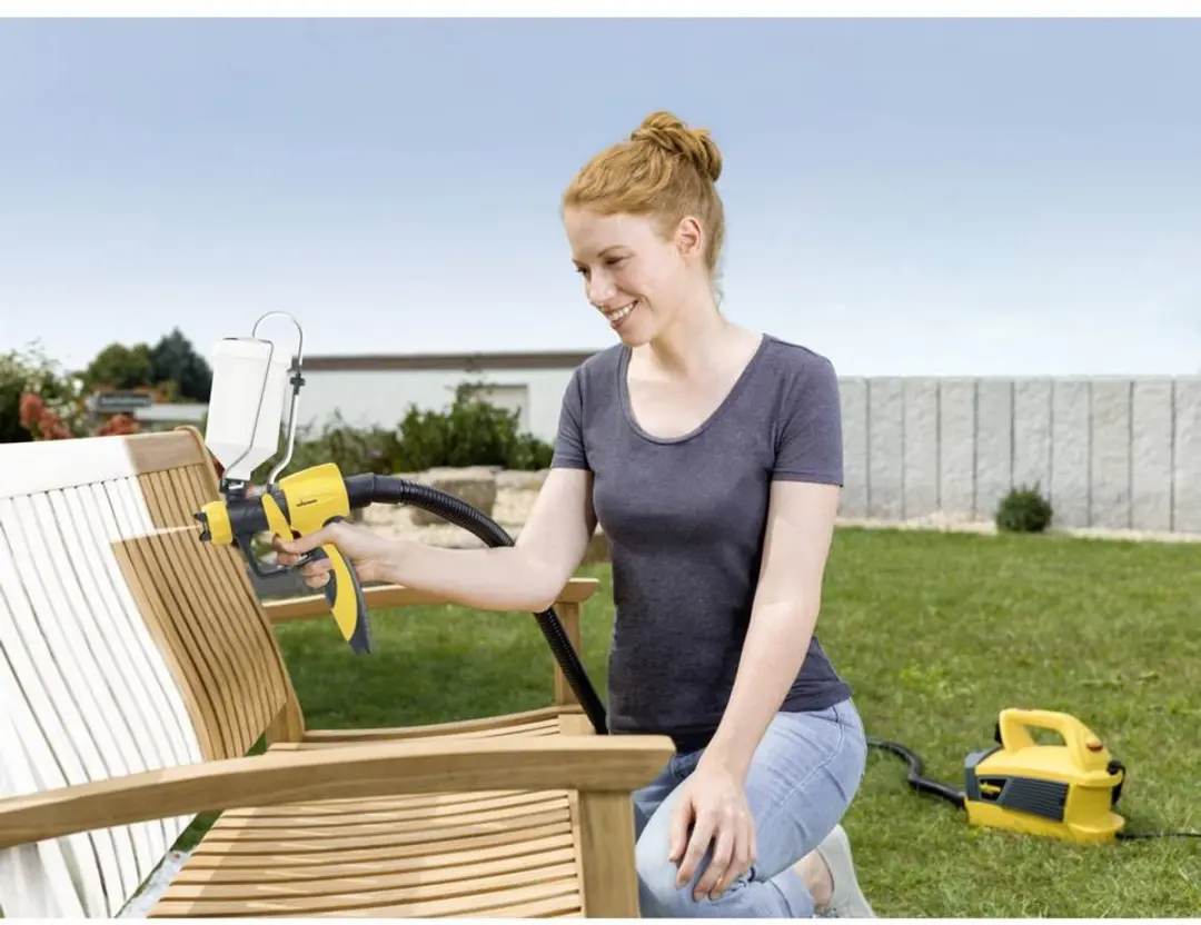 Wagner Wood & Metal Extra Gravity Spuitopzetstuk 2412884 - Geel