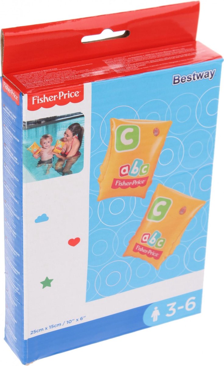 Fisher-price Zwembandjes / Zwemvleugeltjes - 3-6 Jaar 25 X 15 cm