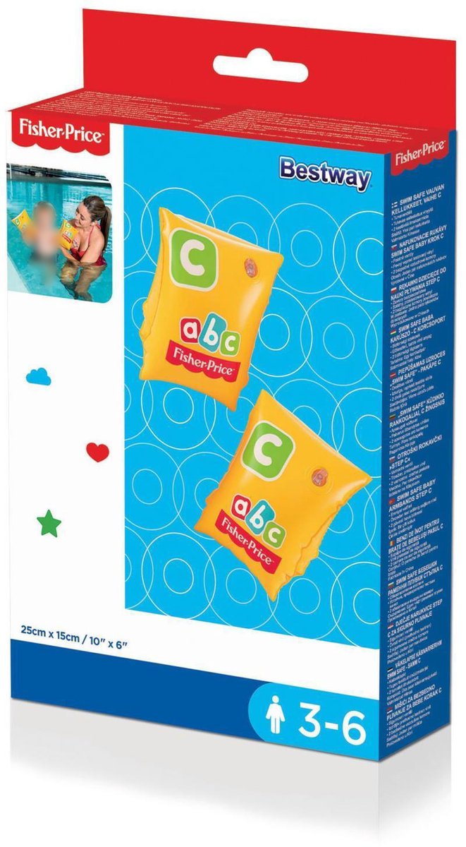 Fisher-price Zwembandjes / Zwemvleugeltjes - 3-6 Jaar 25 X 15 cm