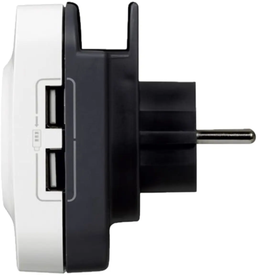 Legrand Doorvoer Stopcontact USB 2x USB - Wit