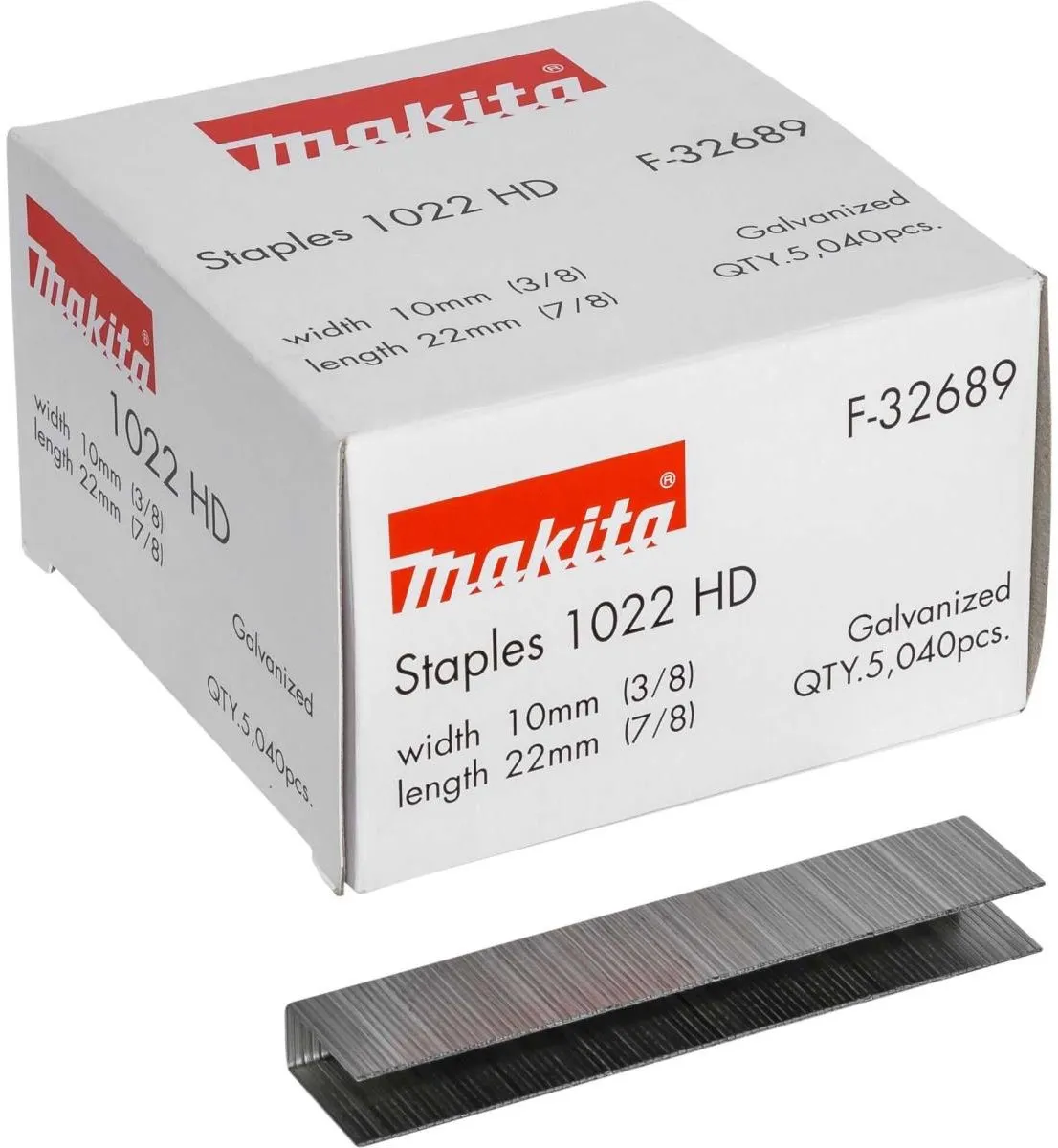 Makita F-32689 Nagel 22mm - 1 Stuk