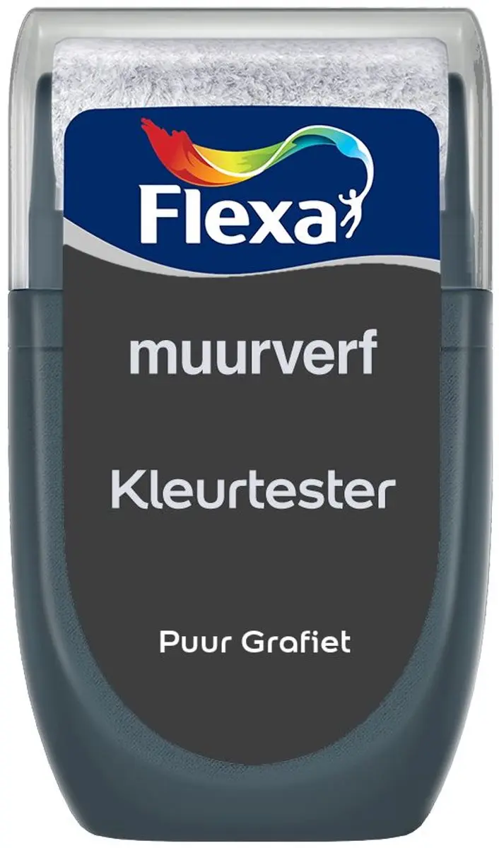 Flexa Kleurtester Muurverf Puur Grafiet 30ml
