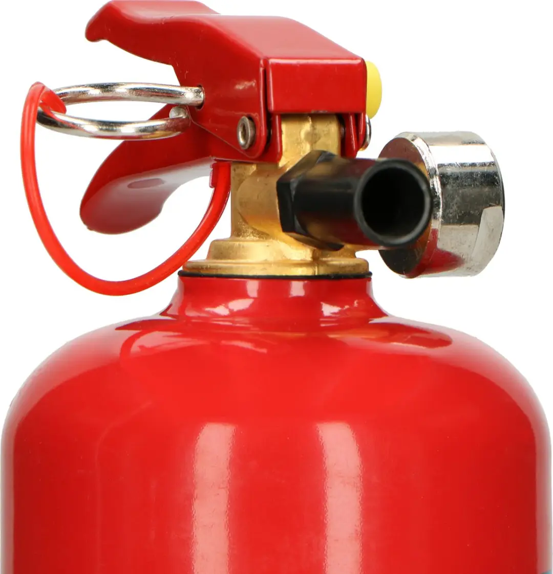 Alecto BP-1 Brandblusser 1kg - Brandklasse ABC - Rood
