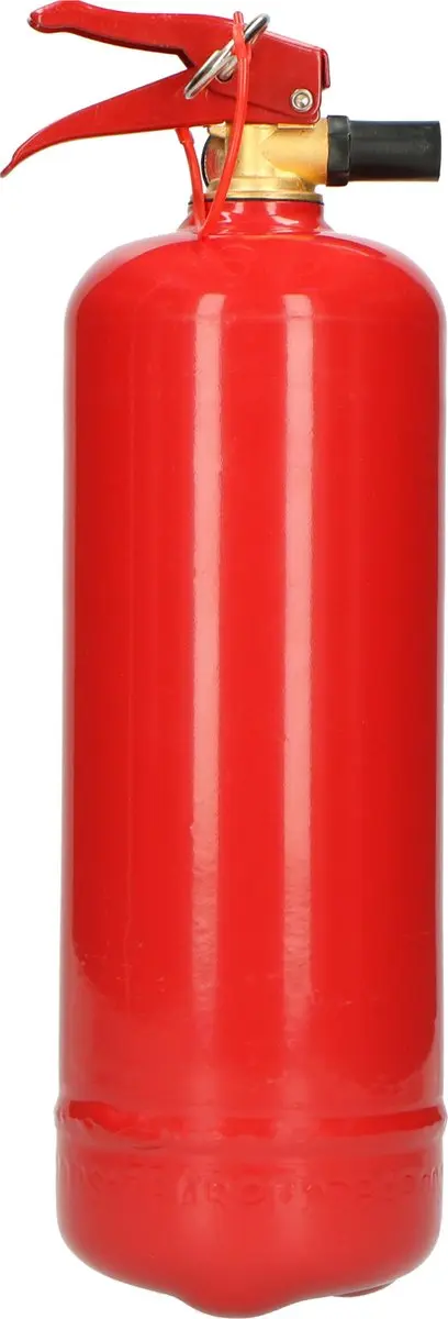 Alecto BP-1 Brandblusser 1kg - Brandklasse ABC - Rood
