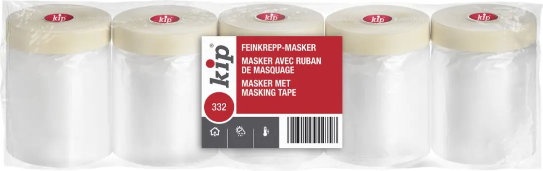 Kip 332 Afdekfolie 550mm x 33m - Meerkleurig - afbeelding 6 van 6